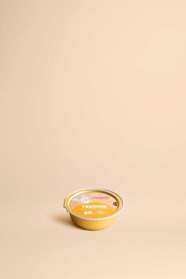 Terrine für Katzen mit Lachs