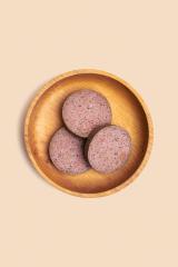 Inhalt der Hundewurst mit Hirsch